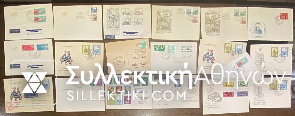 GERMANY DDR 20 FDC